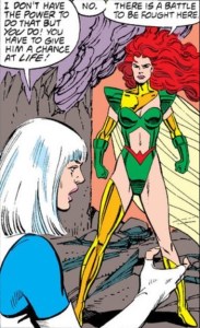 Admittedly, I made up that last part about Maxima saying Blue Beetle is a pussy, but I'm sure she thought it.